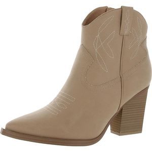 MIA Tan Ankle Boots